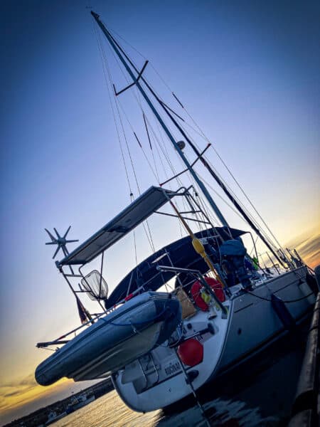 Segelyacht Rocinante im Mittelmeer – Bareboatcharter