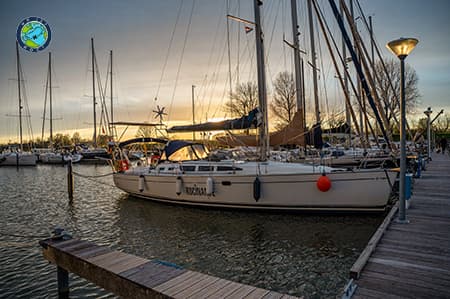 SY Rocinante in der Marina Enkhuizen