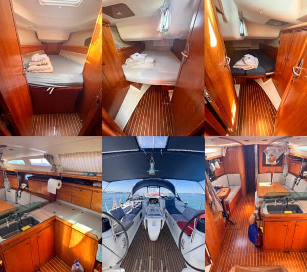 Rocinante – Jeanneau Sun Odyssey 43ft innen und außen