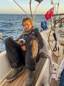 Die Nr. 1 der Newsletter in 2023 – Foto aus dem Logbuch