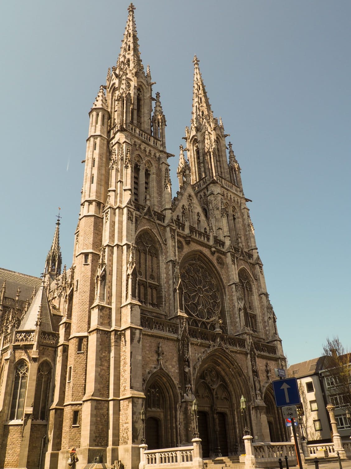 Auf nach Belgien – Foto aus dem Logbuch - Gotische Kirche in Ostende