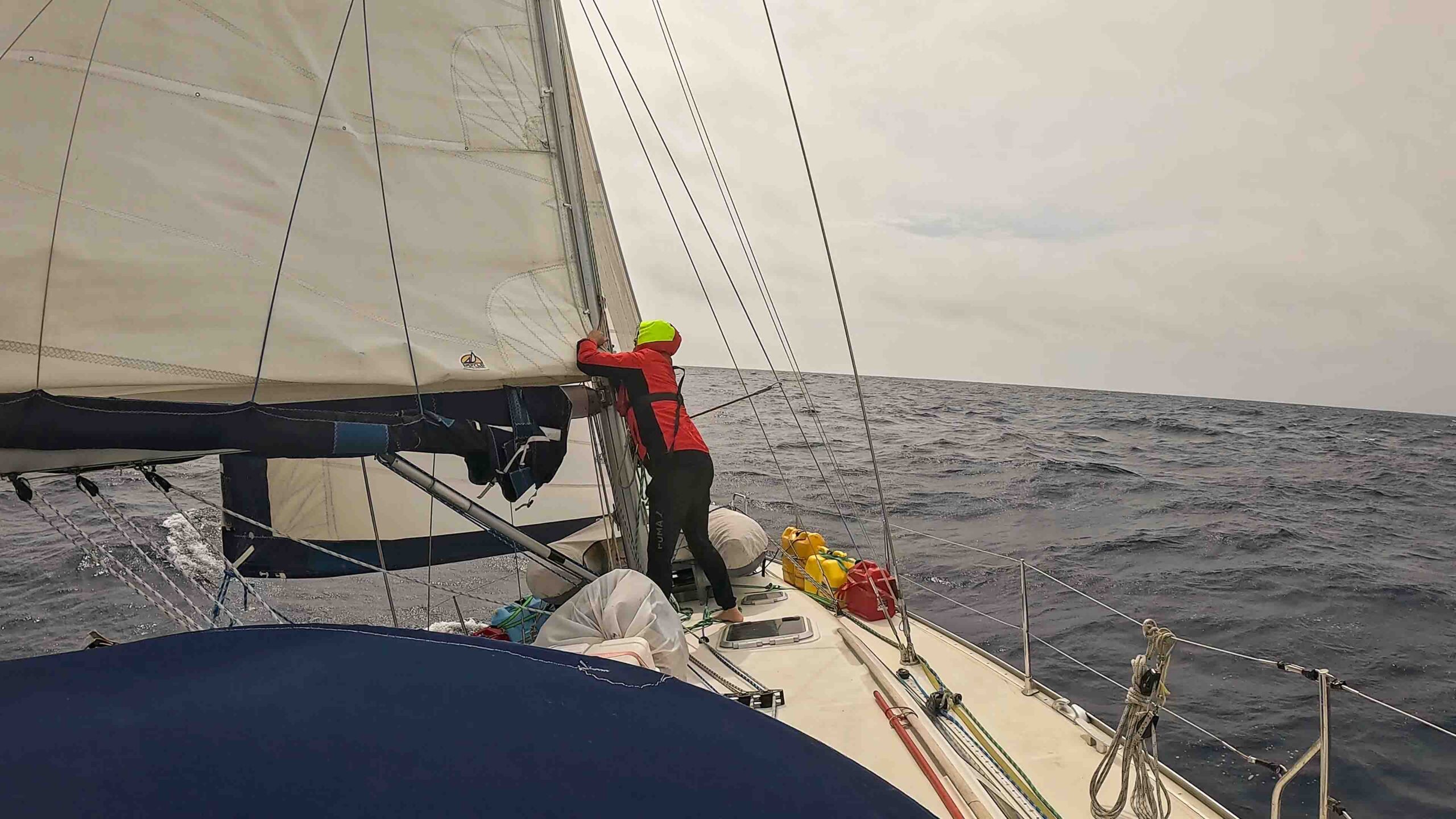Törn Nr. 3: Transatlantik – St. Martin nach Horta, Azoren